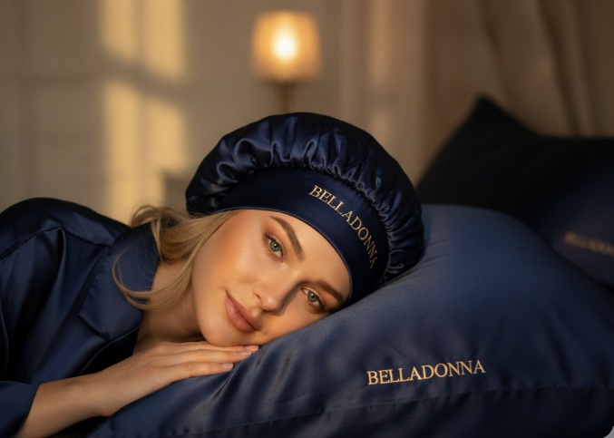 فایده شگفت‌انگیز کلاه خواب ساتن برای مو و پوست